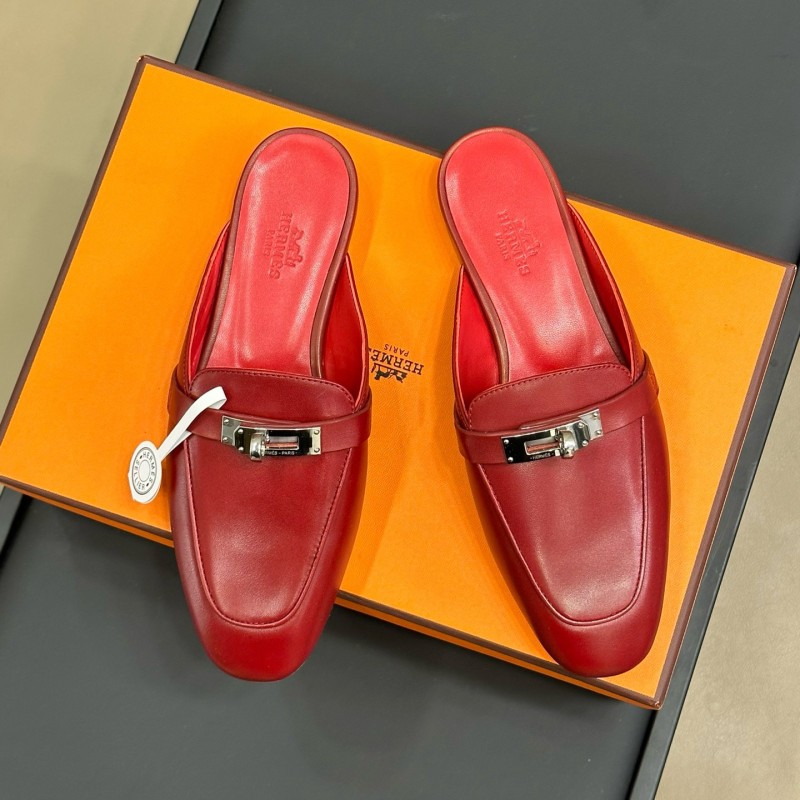 Hermes Kelly Slippers