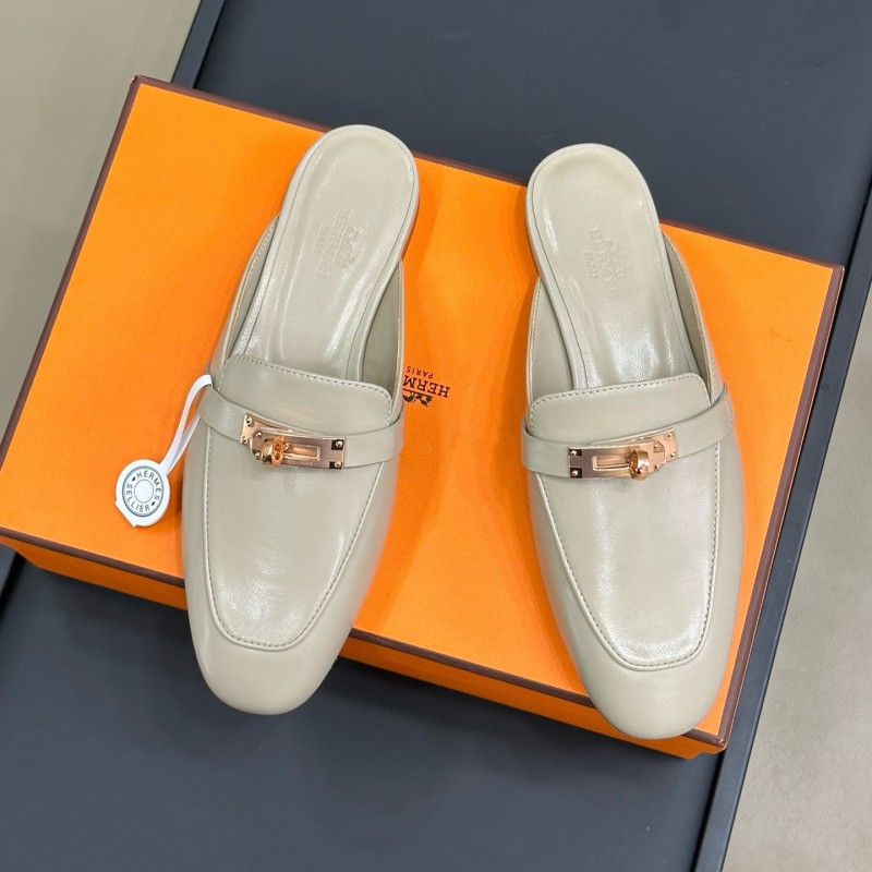 Hermes Kelly Slippers