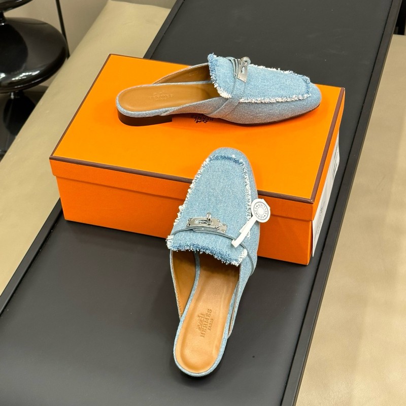 Hermes Kelly Slippers