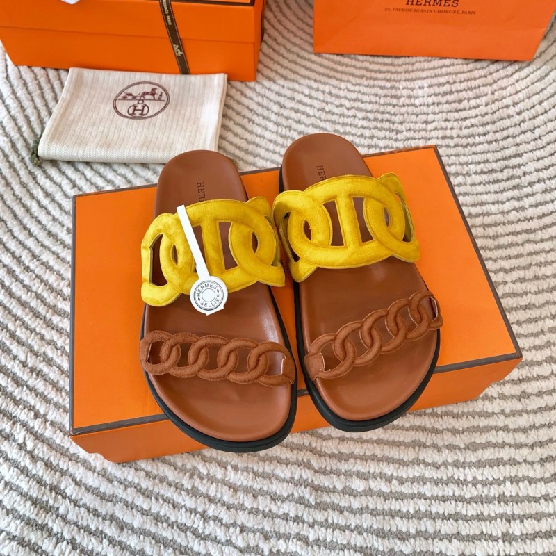 Hermes Chypre Unisex Slippers