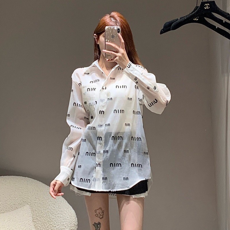 MiuMiu Long Sleeves Shirt