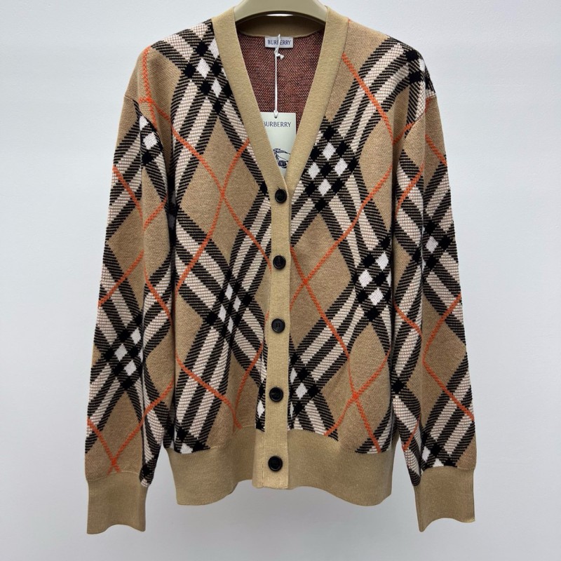 Burberry Unisex Wool Cardigan