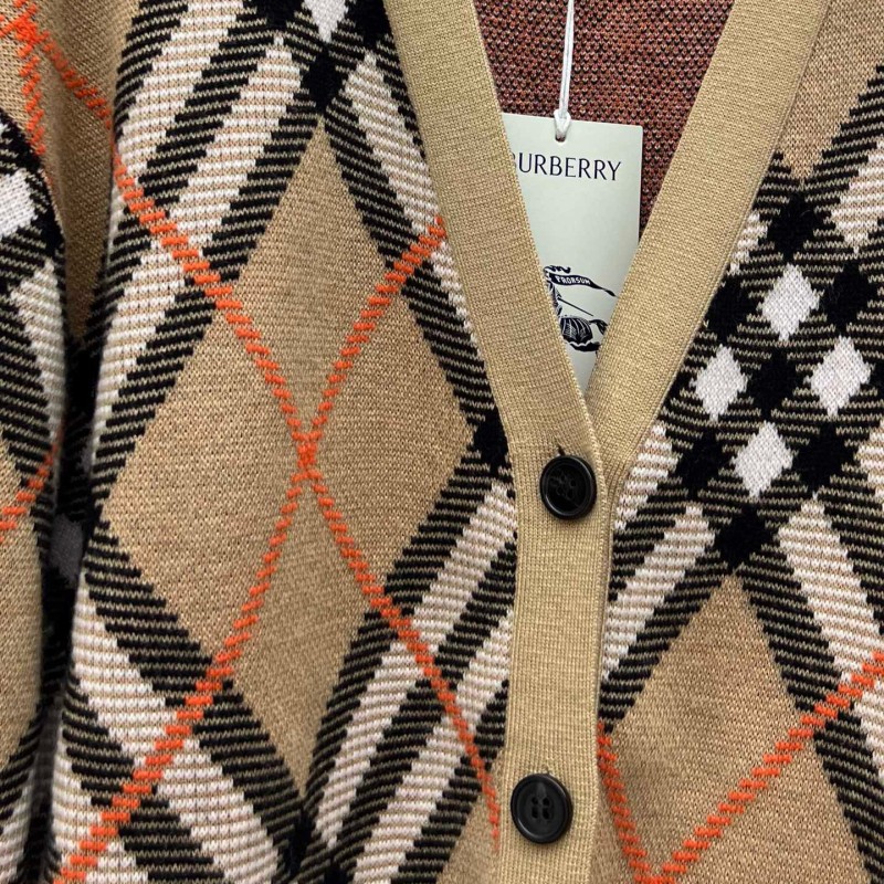 Burberry Unisex Wool Cardigan