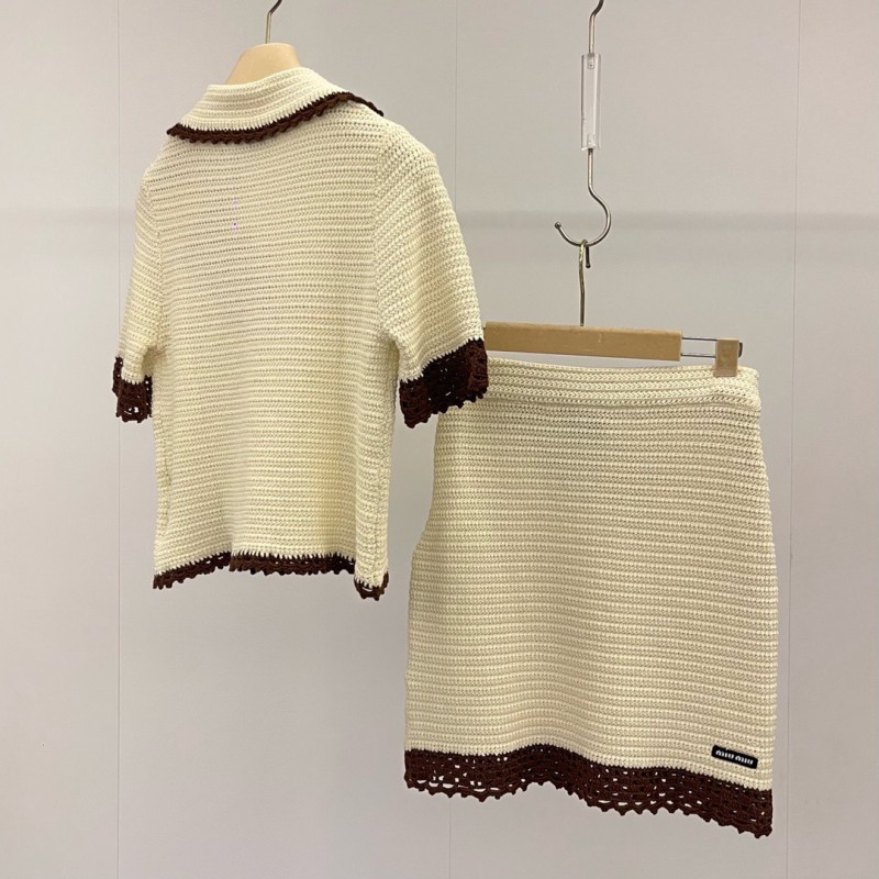 MiuMiu Knit Shirt & Skirts