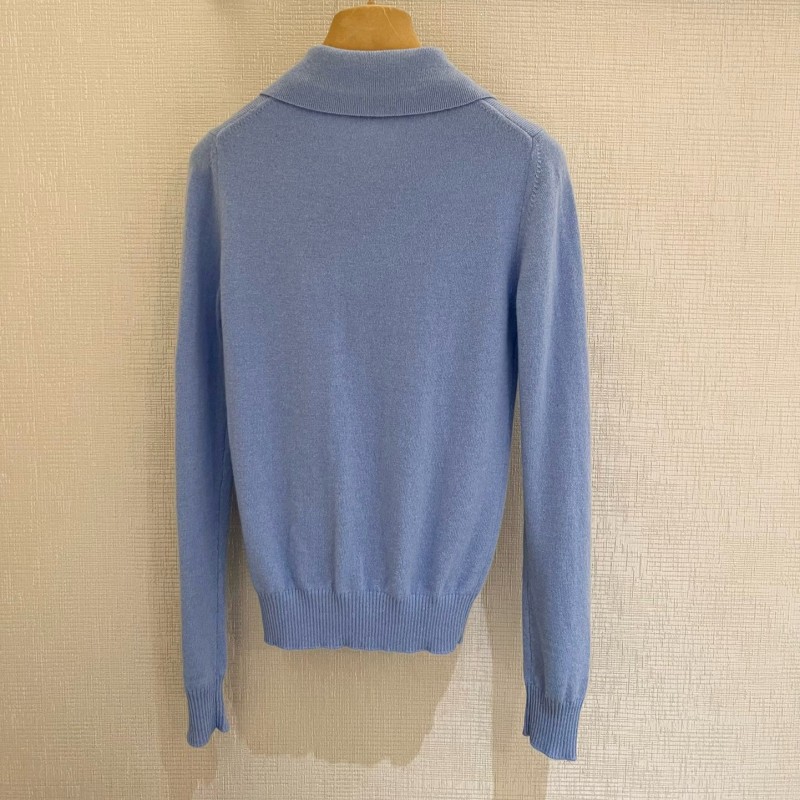 MiuMiu Cashmere Polo Cardigan