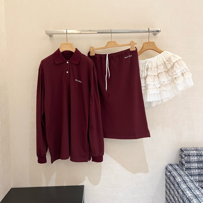 MiuMiu Polo Tee & Skirts