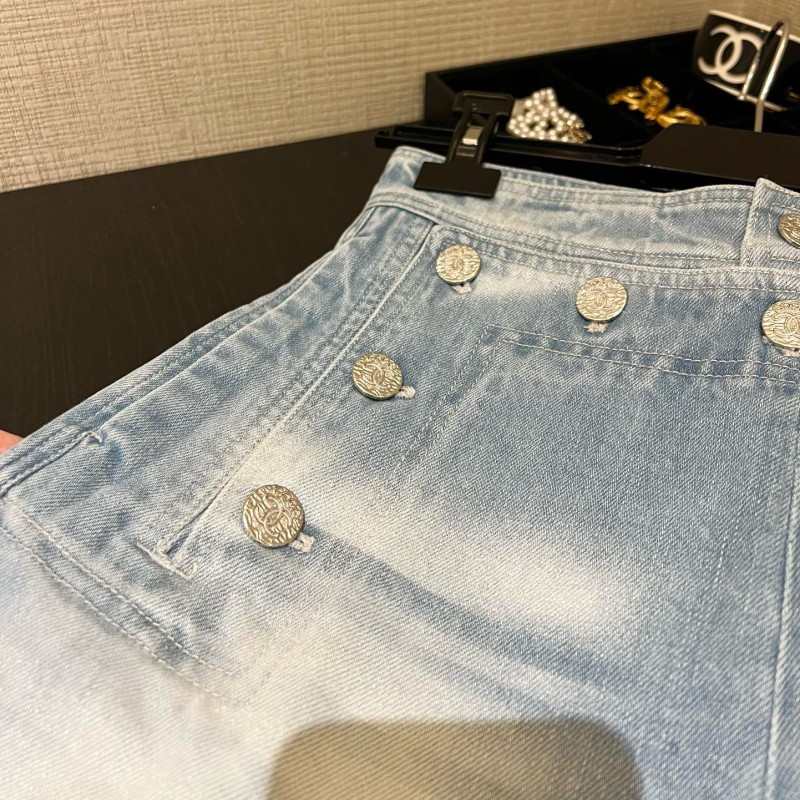 Chanel Denim Shorts