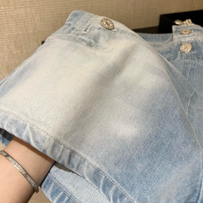 Chanel Denim Shorts