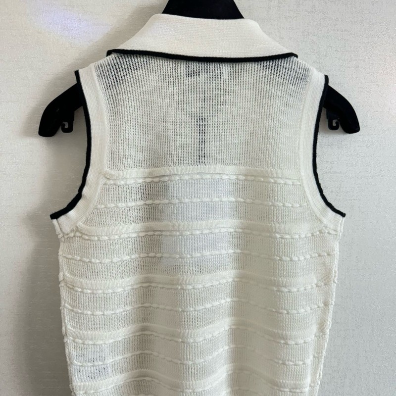 Chanel Polo Sleeveless Shirt