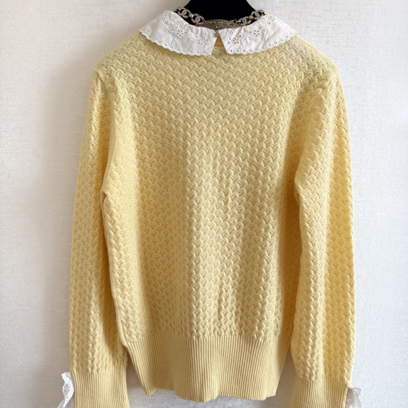 Chanel Cashmere Long Sleeves Shirt