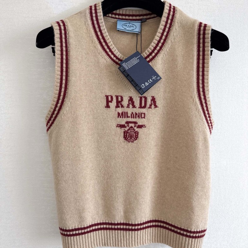 Prada Wool Sleeveless Tee