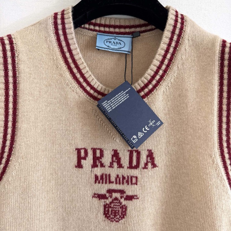 Prada Wool Sleeveless Tee