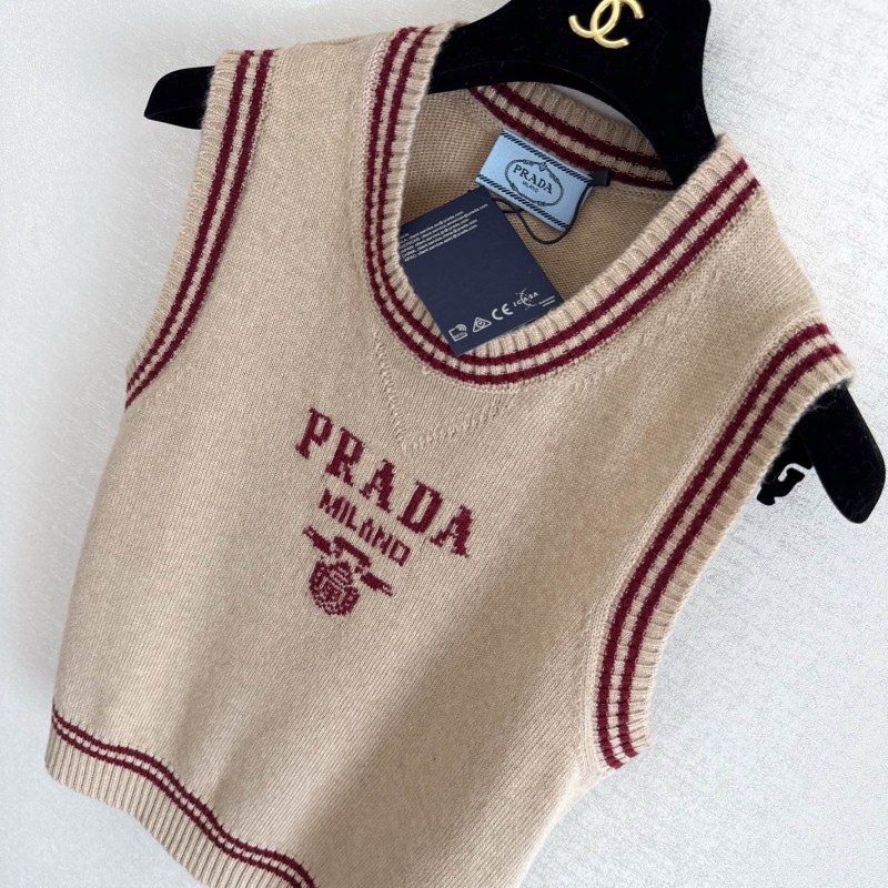 Prada Wool Sleeveless Tee