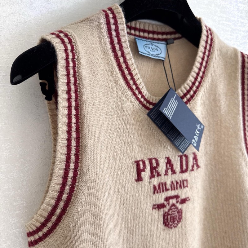 Prada Wool Sleeveless Tee