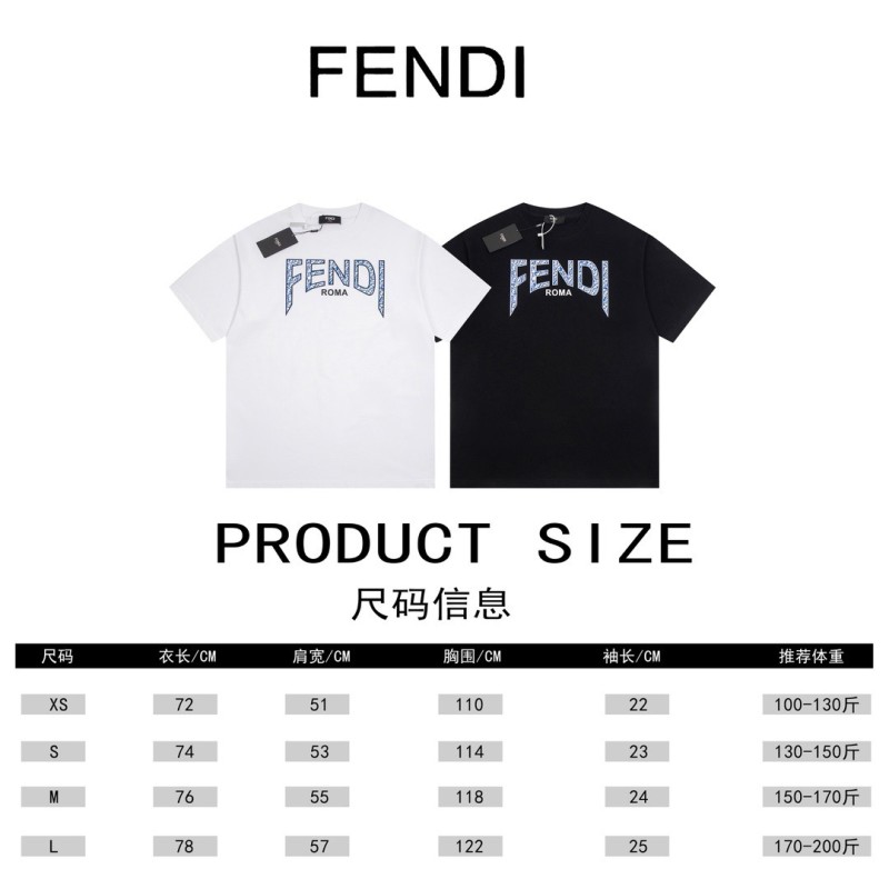 Fendi Unisex Tee