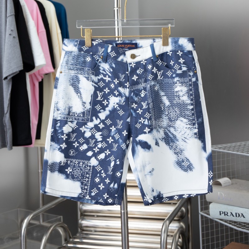 LV Unisex Denim Shorts