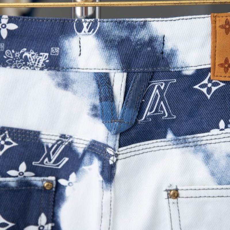 LV Unisex Denim Shorts