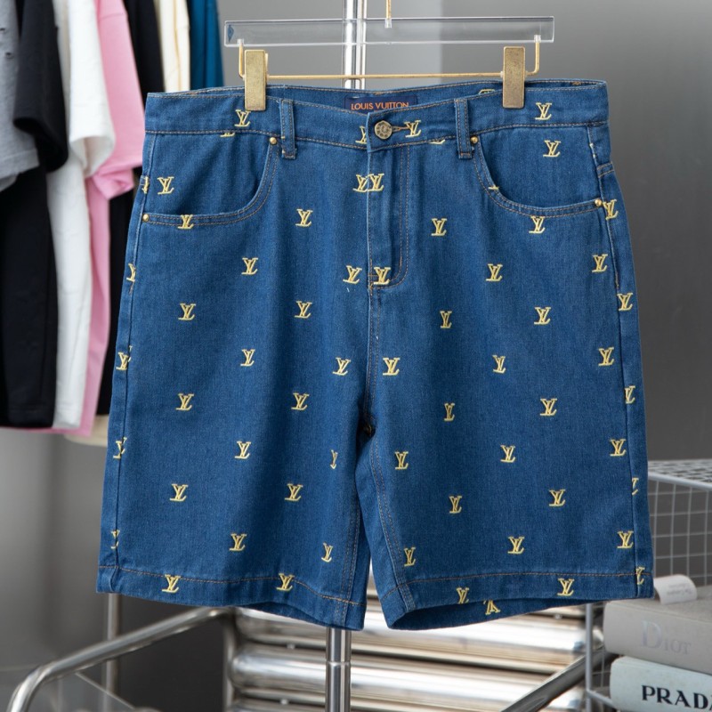 LV Unisex Denim Shorts