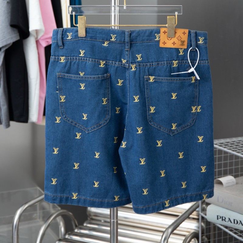 LV Unisex Denim Shorts