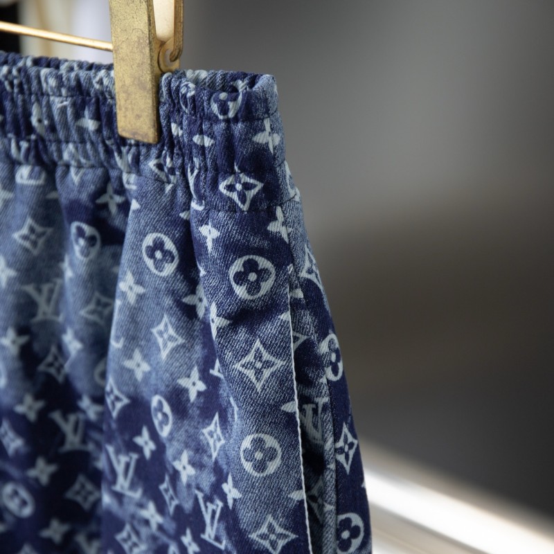 LV Unisex Denim Shorts