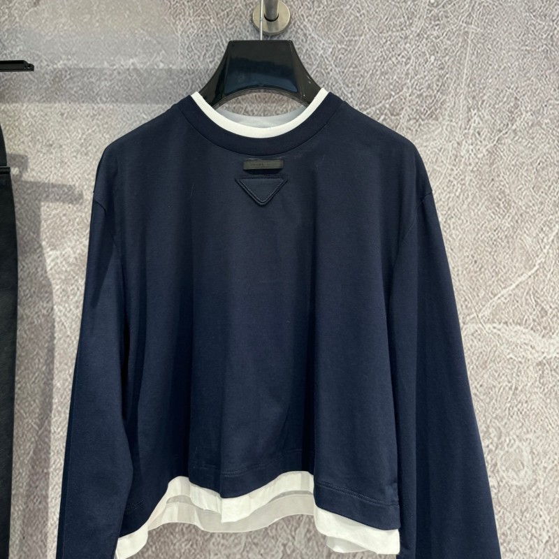 Prada Long Sleeves Tee