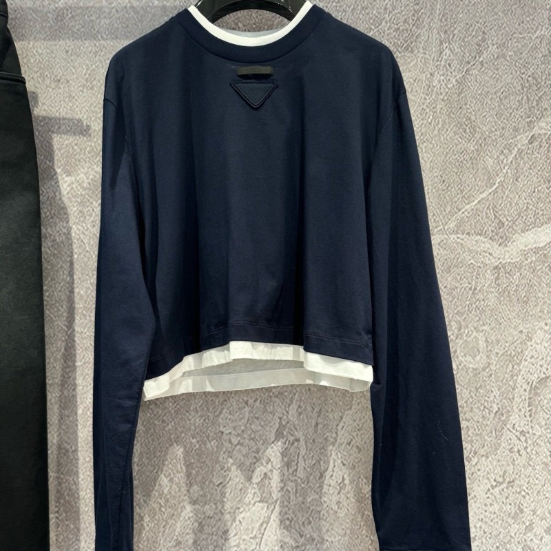 Prada Long Sleeves Tee