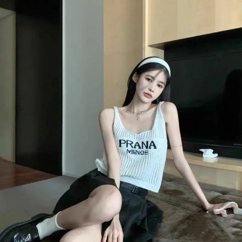 Prada Knit Hollow Singlet