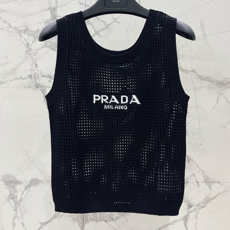 Prada Knit Hollow Singlet