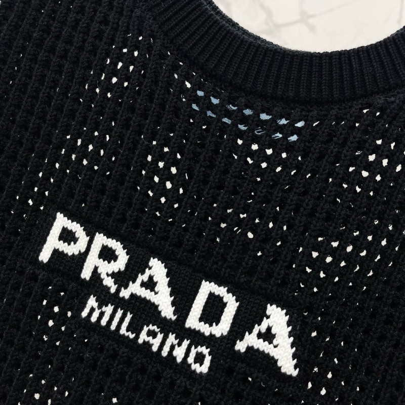 Prada Knit Hollow Singlet