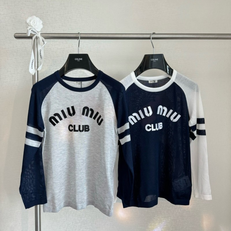 MiuMiu Long Sleeves Tee