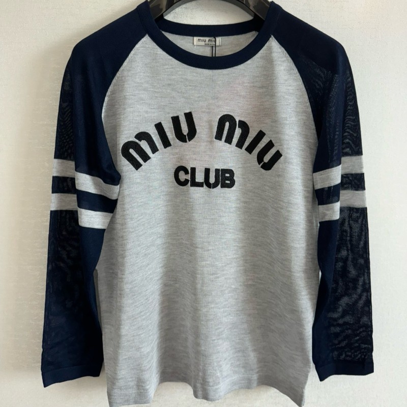 MiuMiu Long Sleeves Tee