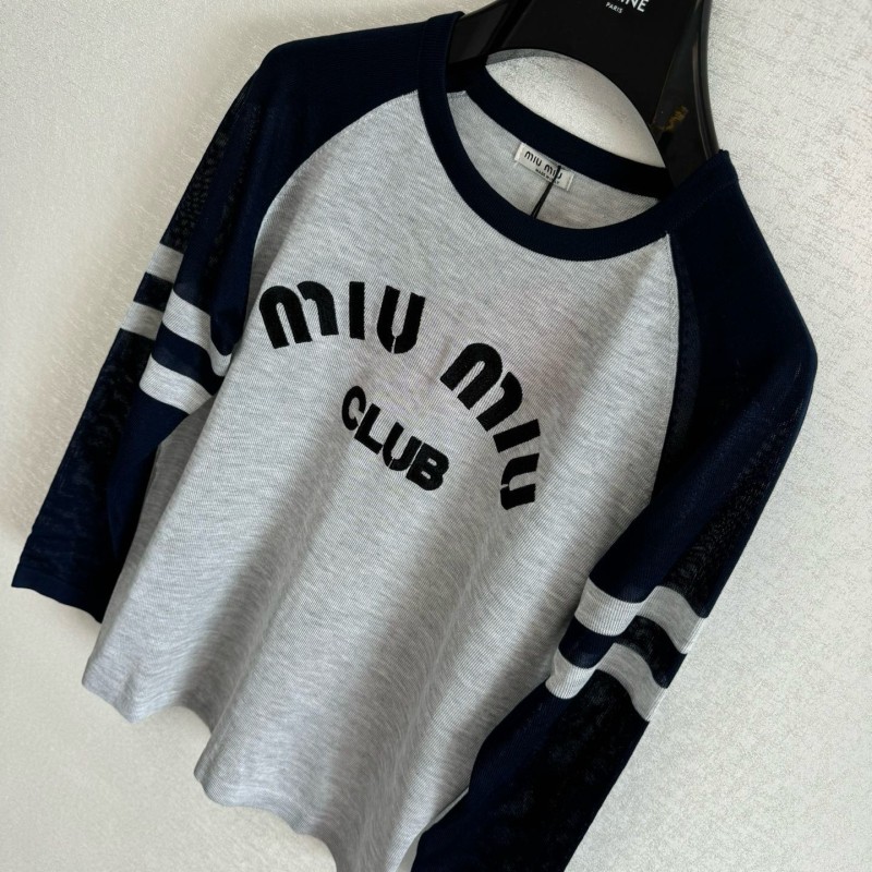 MiuMiu Long Sleeves Tee