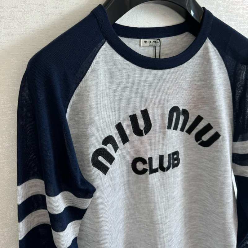 MiuMiu Long Sleeves Tee