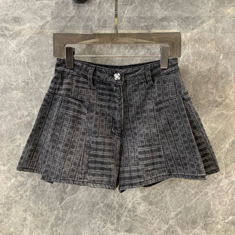 Chanel Denim Shorts