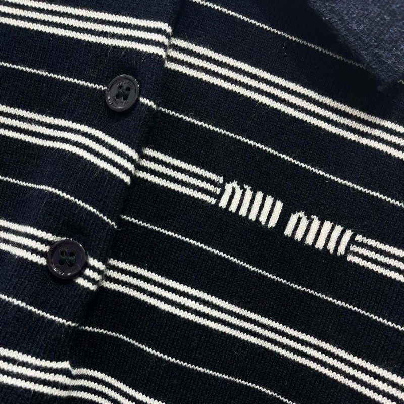 MiuMiu Long Sleeves Polo Tee