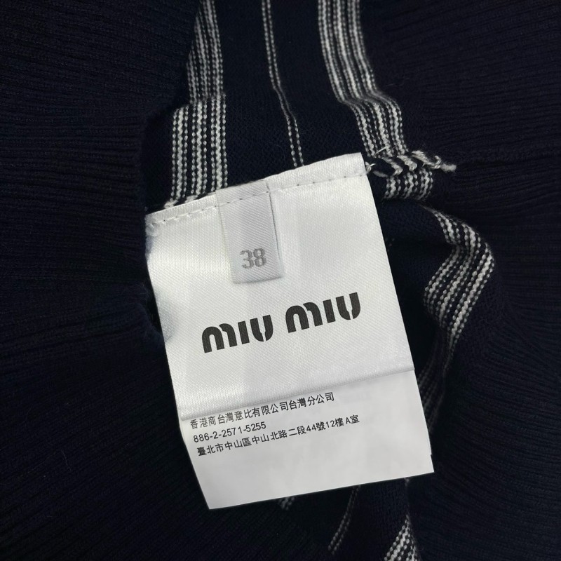 MiuMiu Long Sleeves Polo Tee