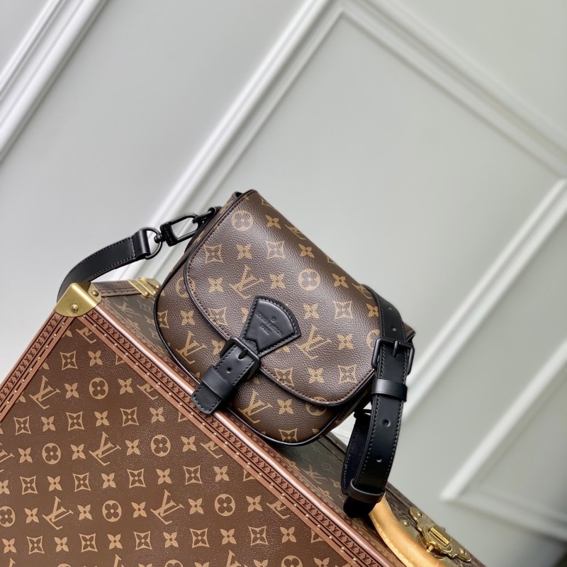 Lv Macassar Messenger Bag