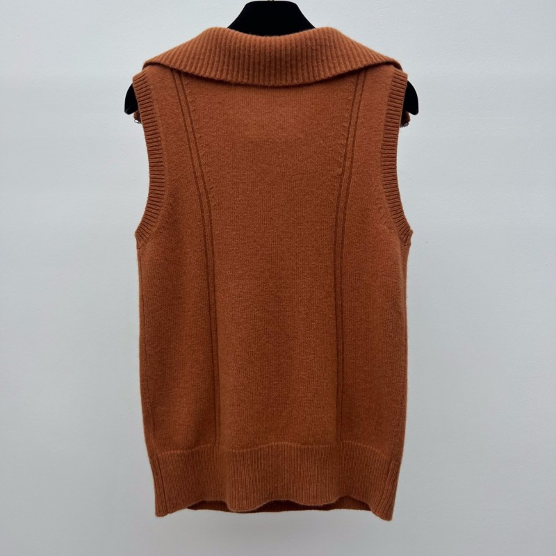 Chanel Cashmere Sleeveless Shirt