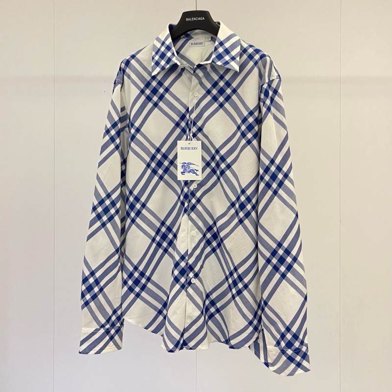 Burberry Unisex Long Sleeves Shirt