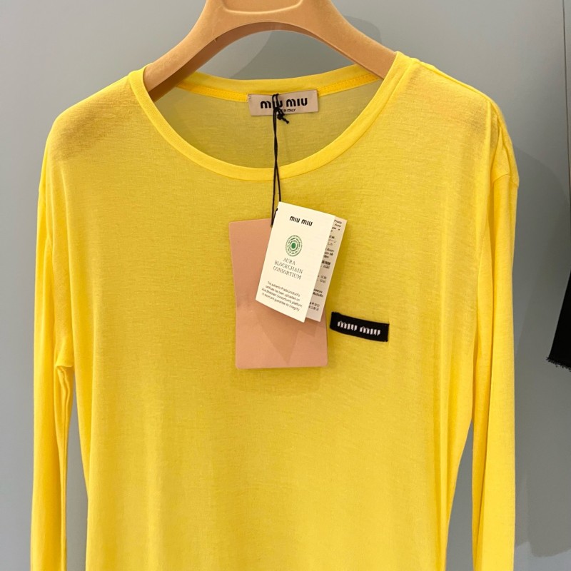 MiuMiu Long Sleeves Tee