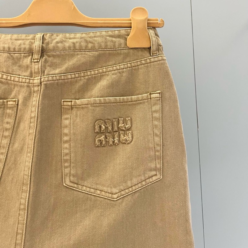 MiuMiu Denim Skirts