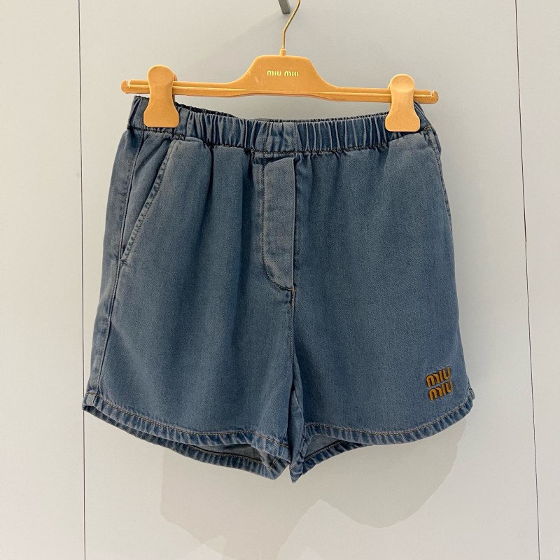 MiuMiu Denim Shorts