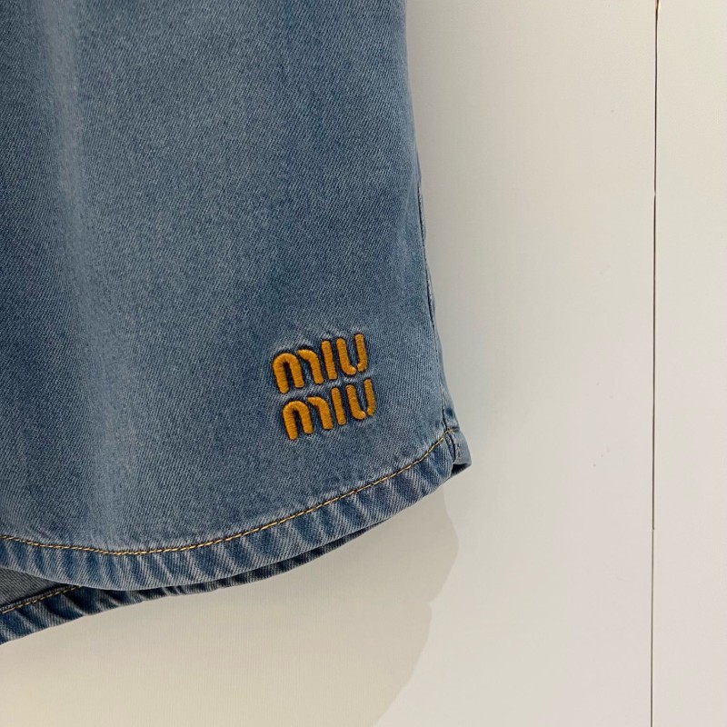 MiuMiu Denim Shorts