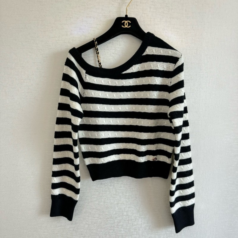 Chanel Knit Long Sleeves Shirt