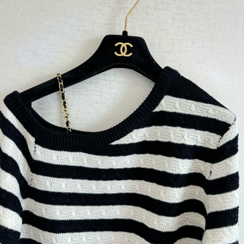 Chanel Knit Long Sleeves Shirt