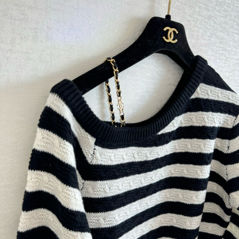 Chanel Knit Long Sleeves Shirt