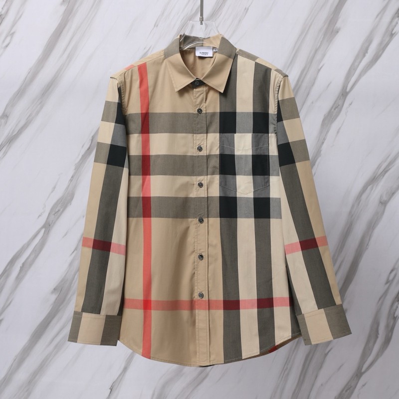 Burberry Unisex Long Sleeves Shirt