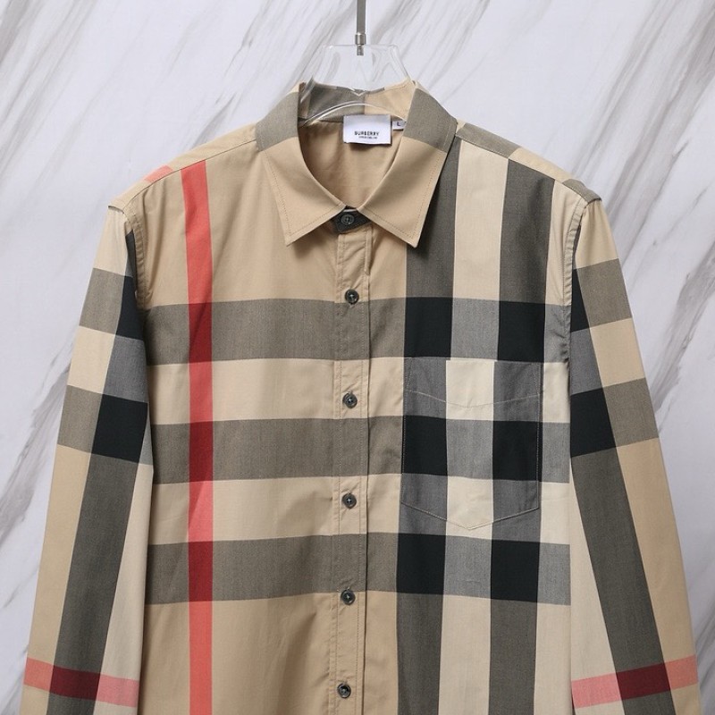 Burberry Unisex Long Sleeves Shirt