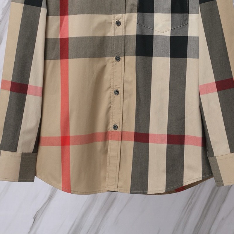 Burberry Unisex Long Sleeves Shirt