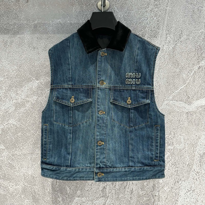 MiuMiu Denim Vest